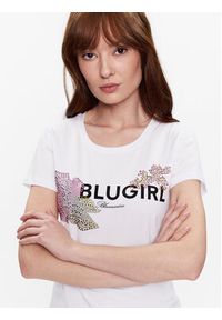 Blugirl Blumarine T-Shirt RA3157-J5003 Biały Regular Fit. Kolor: biały. Materiał: bawełna #5