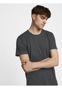 Jack & Jones - Jack&Jones T-Shirt Basher 12182498 Szary Regular Fit. Kolor: szary. Materiał: bawełna #7