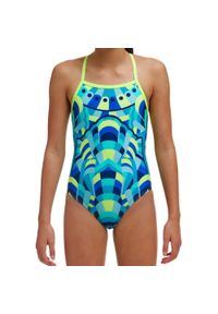FUNKITA - Strój do pływania dziewczęcy Funkita Cirque du Swim Strapped In. Kolor: wielokolorowy