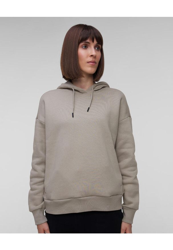 Bluza damska Dolomite Logo SAFARI BROWN. Kolor: brązowy