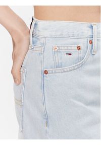 Tommy Jeans Spódnica jeansowa DW0DW15624 Błękitny Regular Fit. Kolor: niebieski. Materiał: bawełna #5