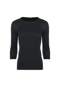 Koszulka damska Champion Rochester. Kolor: czarny. Długość rękawa: długi rękaw. Sport: fitness #1