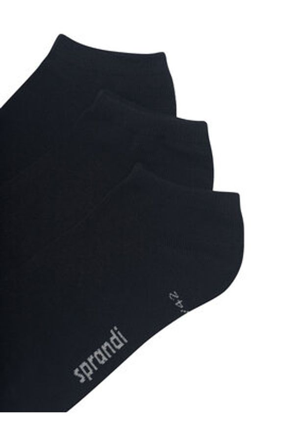 Sprandi Zestaw 3 par niskich skarpet damskich 0WB-001-AW23 (3-pack) Czarny. Kolor: czarny. Materiał: bawełna