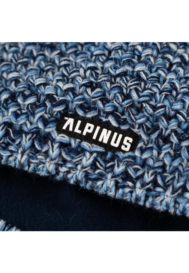 Czapka trekkingowa zimowa damska Alpinus Sompion. Kolor: niebieski. Sezon: zima. Styl: sportowy