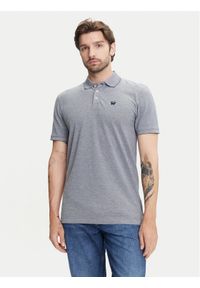 Wrangler Polo 112352280 Biały Regular Fit. Typ kołnierza: polo. Kolor: biały. Materiał: bawełna