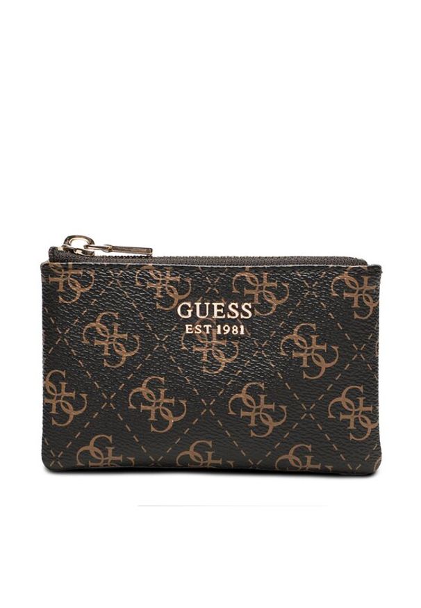 Saszetka Guess. Kolor: brązowy