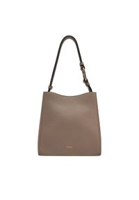 Furla Torebka Nuvola Bucket Bag Mini WB01373 HSF000 2572S Szary. Kolor: szary. Materiał: skórzane