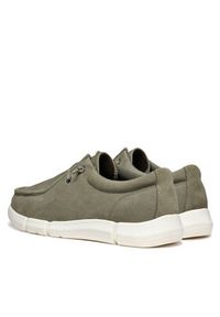 Geox Półbuty A Adacter U4546C 00010 C3592 Khaki. Kolor: brązowy. Materiał: materiał