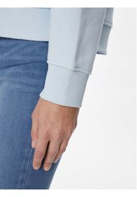 Guess Bluza W4RQ11 K9Z21 Błękitny. Kolor: niebieski. Materiał: syntetyk, bawełna #4