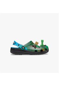 Klapki sandały chodaki męskie Crocs Class Minecraft LED. Kolor: wielokolorowy. Materiał: materiał. Szerokość cholewki: normalna. Sport: pływanie
