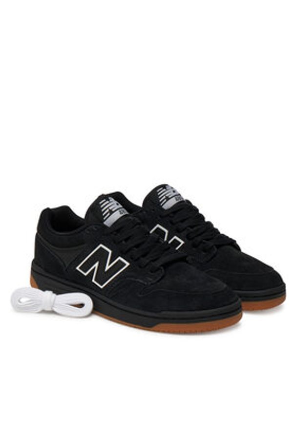 New Balance Sneakersy NM480SBW Czarny. Kolor: czarny. Materiał: zamsz, skóra