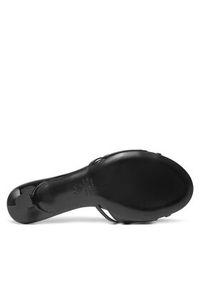 Stuart Weitzman Klapki Felicyty Solide SK118 Czarny. Kolor: czarny. Materiał: lakier, skóra #3