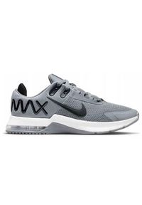 Buty treningowe męskie Nike Air Max Alpha Trainer 4. Zapięcie: sznurówki. Kolor: wielokolorowy, szary. Materiał: materiał, syntetyk, tkanina. Szerokość cholewki: normalna. Model: Nike Air Max
