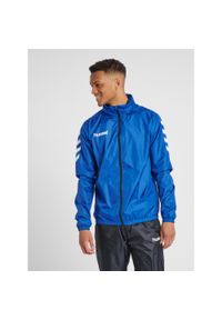 Kurtka ortalionowa sportowa dla dorosłych Hummel Core Spray Jacket. Kolor: niebieski