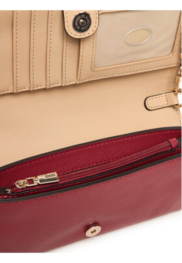 Guess Torebka Noelle II Mini HWZG96 72750 Czerwony. Kolor: czerwony. Materiał: skórzane