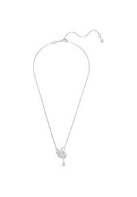 Swarovski Naszyjnik Swan 5723387 Srebrny. Materiał: srebrne. Kolor: srebrny