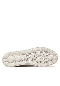 Geox Sneakersy D Spherica Ecub-1 D45WEA 09BNF C1327 Biały. Kolor: biały. Materiał: skóra
