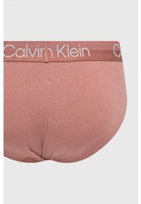 Calvin Klein Underwear slipy (3-pack) męskie kolor czerwony. Kolor: czerwony. Materiał: poliester #4