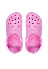 Crocs Klapki Classic Watercolor Marbled Clog 211583 Różowy. Kolor: różowy #3
