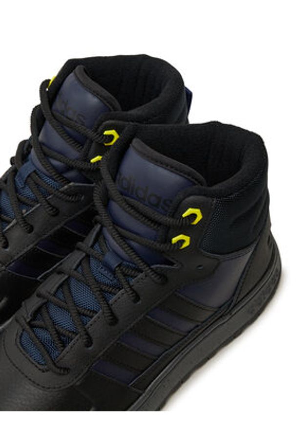 Adidas - adidas Sneakersy H04464 Brązowy. Kolor: czarny. Materiał: skóra