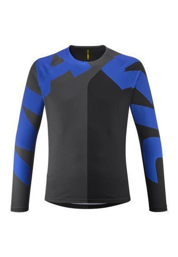 MAVIC - Dżersej z długim rękawem Mavic Deemax. Kolor: wielokolorowy, niebieski, szary. Materiał: jersey. Długość rękawa: długi rękaw. Długość: długie. Sport: kolarstwo