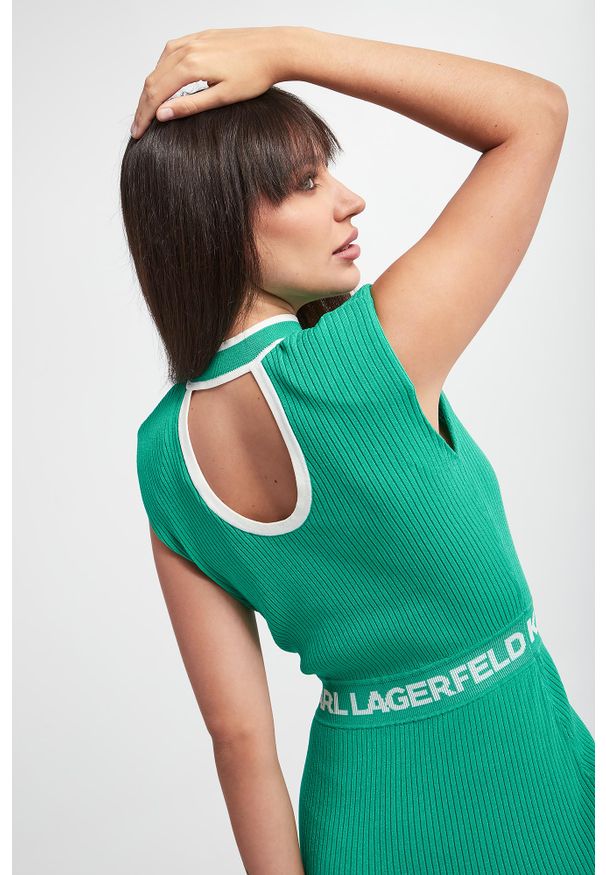 Karl Lagerfeld - Sukienka midi KARL LAGERFELD. Długość: midi