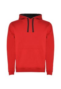 ROLY - Bluza Dziecięca/dziecięca Urban Hoodie. Kolor: czerwony, czarny, wielokolorowy