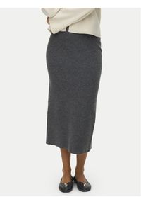 Vero Moda Spódnica ołówkowa Brisa 10334684 Szary Slim Fit. Kolor: szary. Materiał: syntetyk