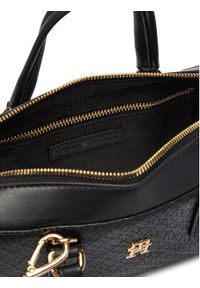 TOMMY HILFIGER - Tommy Hilfiger Torebka Th Daily Crossover Mono AW0AW18415 Czarny. Kolor: czarny. Materiał: skórzane #5