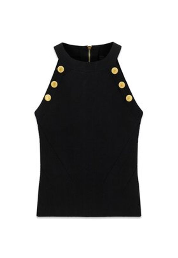 Guess Sweter G6GR10 Z0625 Czarny Regular Fit. Kolor: czarny. Materiał: syntetyk