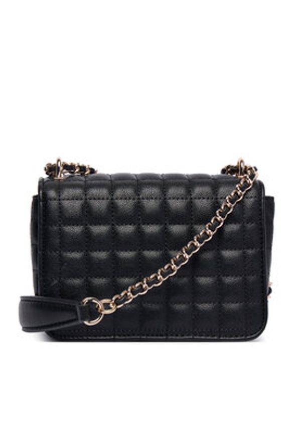 Guess Torebka Nadira Mini HWQG84 24780 Czarny. Kolor: czarny. Materiał: skórzane