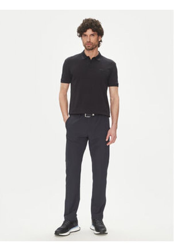 BOSS Polo Paddy 50469055 Granatowy Regular Fit. Typ kołnierza: polo. Kolor: niebieski. Materiał: bawełna