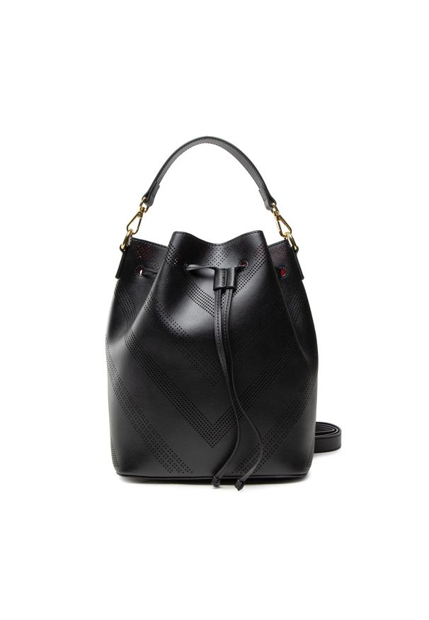 Torebka Sergio Bardi MSH-A-003-10-01 Black. Kolor: czarny. Materiał: skórzane