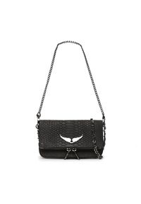 Torebka Zadig&Voltaire. Kolor: czarny. Styl: rockowy #1