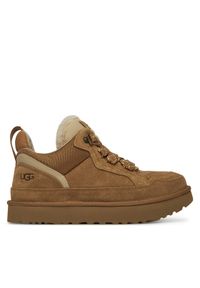 Ugg Sneakersy M Lowmel 1170750 Brązowy. Kolor: brązowy. Materiał: zamsz, skóra