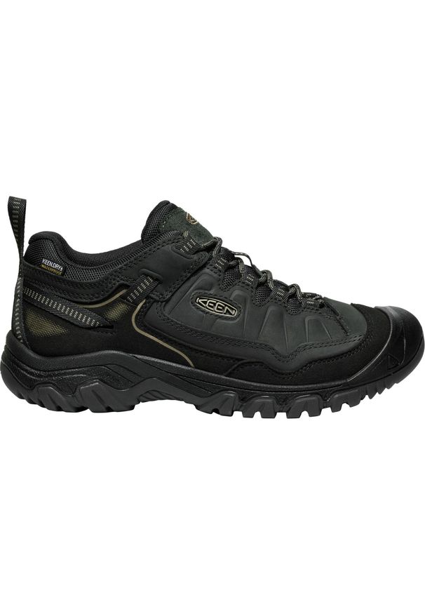 keen - Buty trekkingowe męskie Keen Targhee Iv Wp. Zapięcie: sznurówki. Kolor: czarny. Materiał: materiał, skóra. Szerokość cholewki: normalna