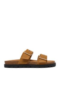 Klapki DeeZee. Kolor: brązowy #1
