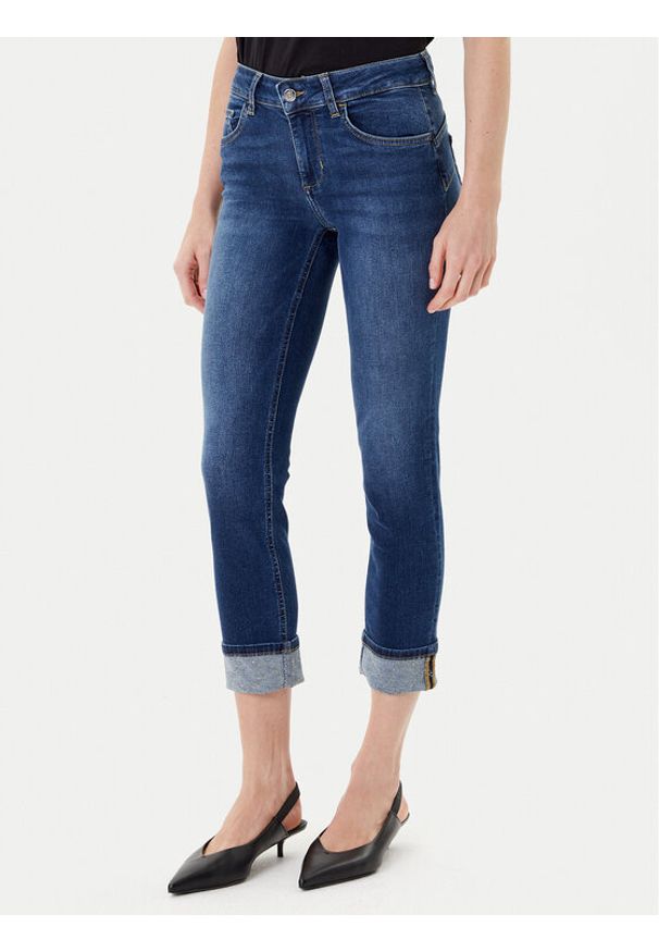 Liu Jo Jeansy UF5006 D4615 Granatowy Regular Fit. Kolor: niebieski