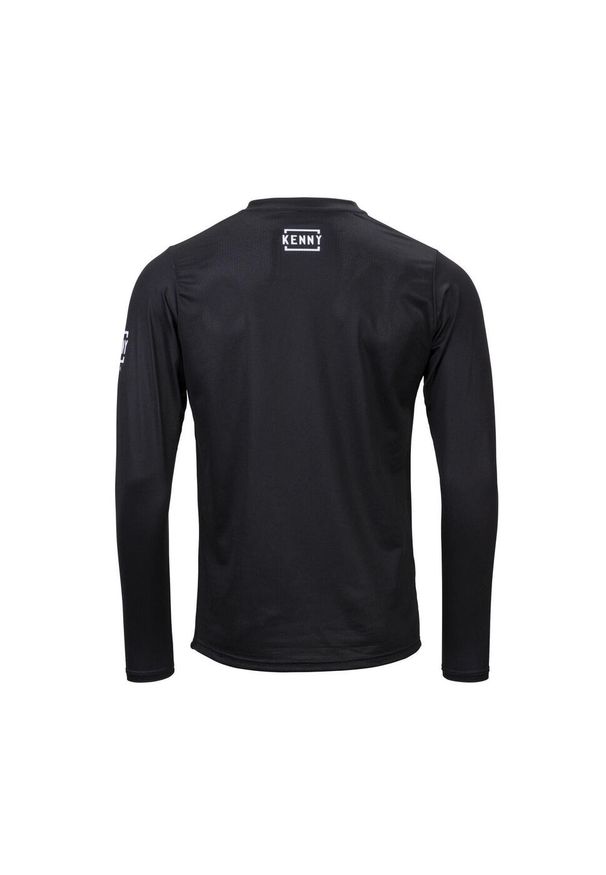 KENNY - Dżersej z długim rękawem Kenny Prolight Slim Fit. Kolor: czarny. Materiał: jersey. Długość rękawa: długi rękaw. Długość: długie. Sport: kolarstwo