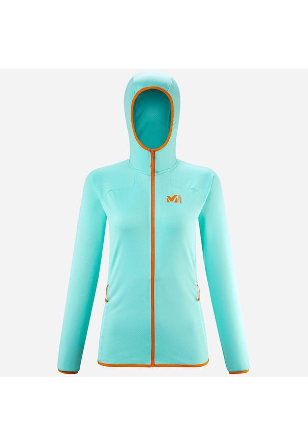 Bluza turystyczna polarowa damska Millet Lokka Hoodie Iii W. Kolor: niebieski. Materiał: polar