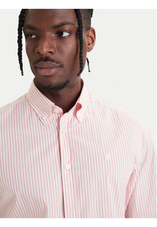 BOSS Koszula H-Liam 50562048 Różowy Regular Fit. Kolor: różowy. Materiał: bawełna