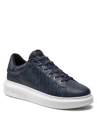 Karl Lagerfeld - KARL LAGERFELD Sneakersy KL52572 Granatowy. Kolor: niebieski. Materiał: skóra #4