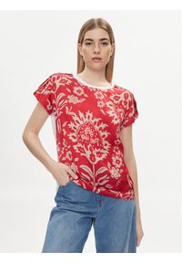 Liu Jo Bluzka MA4116 J7821 Czerwony Regular Fit. Kolor: czerwony. Materiał: syntetyk