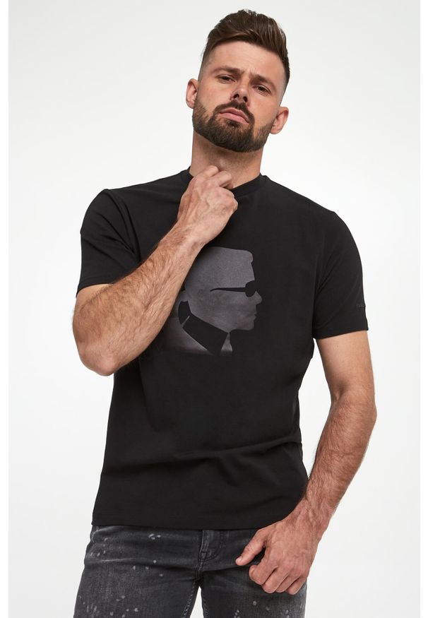 Karl Lagerfeld - T-shirt męski KARL LAGERFELD