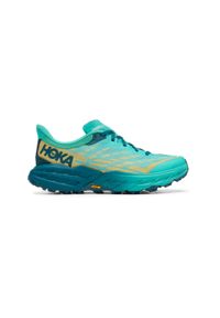 HOKA - Buty do biegów terenowych damskie W'S Speedgoat 5. Kolor: zielony. Wzór: geometria. Sport: bieganie #1