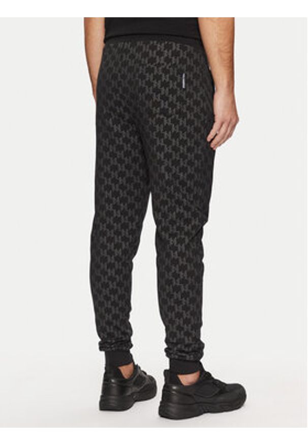 Karl Lagerfeld - KARL LAGERFELD Spodnie dresowe 705096 551951 Czarny Regular Fit. Kolor: czarny. Materiał: bawełna