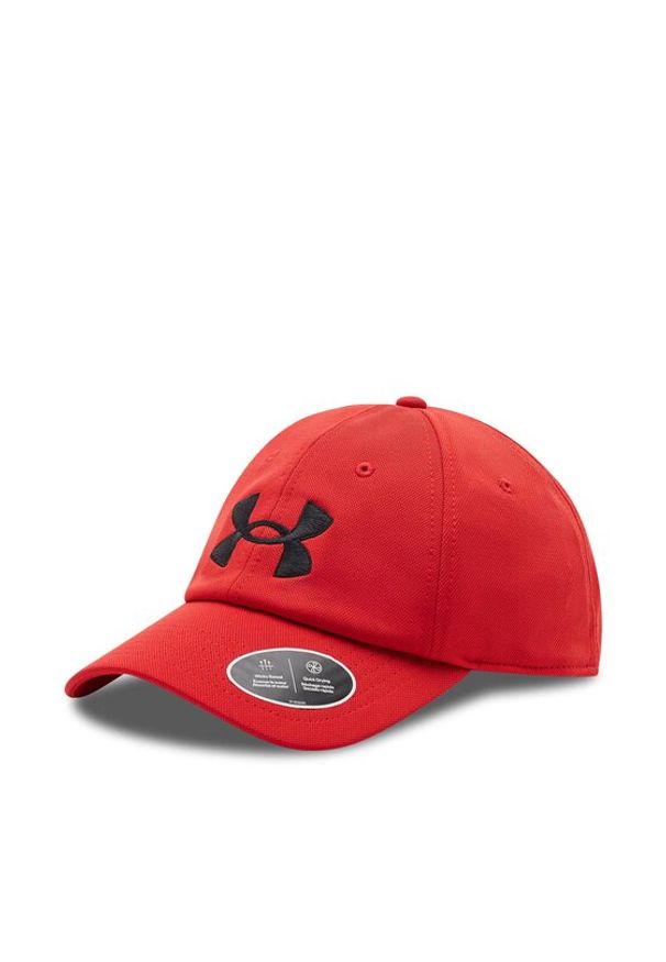 Under Armour Czapka z daszkiem Ua Blitzing Adjustable Hat 1361532-601 Czerwony. Kolor: czerwony. Materiał: materiał