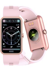 Smartwatch Rubicon RNCE83 Różowy (RNCE83). Rodzaj zegarka: smartwatch. Kolor: różowy