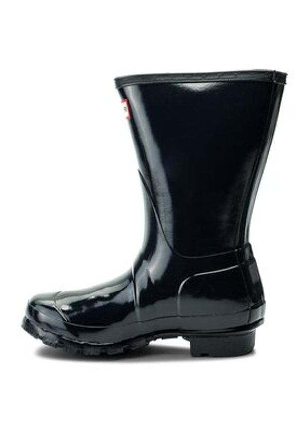 Hunter Kalosze Org Short Gloss WFS1000RGL Granatowy. Kolor: niebieski. Materiał: kauczuk