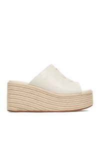 Badura Espadryle EO-AMINA-LT0228-26-801 Biały. Kolor: biały. Materiał: skóra #1